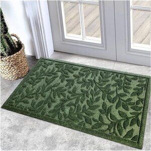 Outdoor Indoor Entrance Doormats,Durable Heavy Duty Welcome Mat,Thick Absorbent
